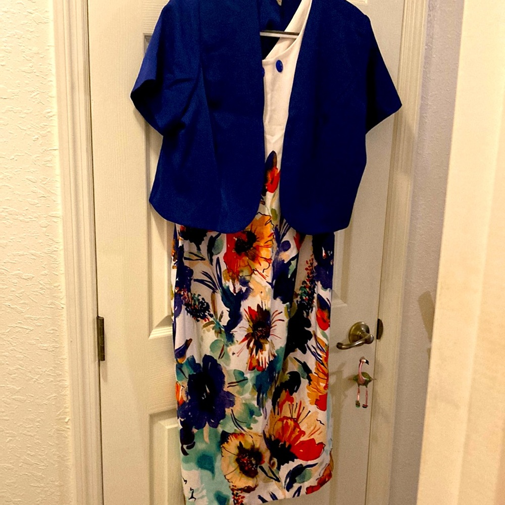 Maya Brooke Plus 2pc Dress